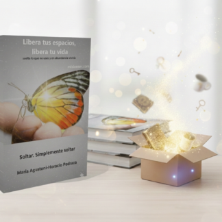 Libera tus espacios. Libera tu vida. Suelta lo que no usás y en abundancia vivirás
